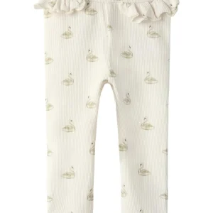 Lil Atelier Gavo Efi Slim Leggings Swan