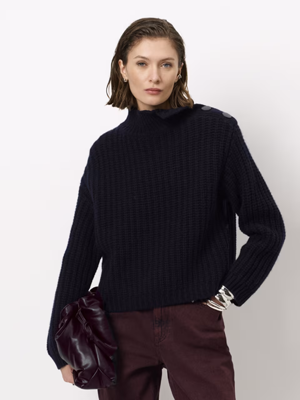Adouna Sweater Nocturnal Blue