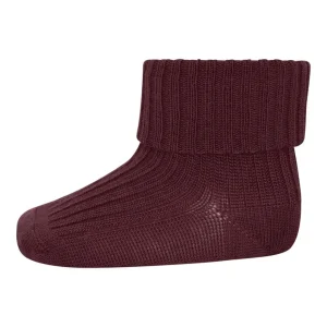 MP Wool Socks Rib Grape Skin