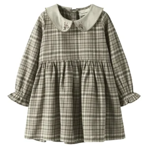 Lil Atelier REBEL LS DRESS SOLID Sepia Tint