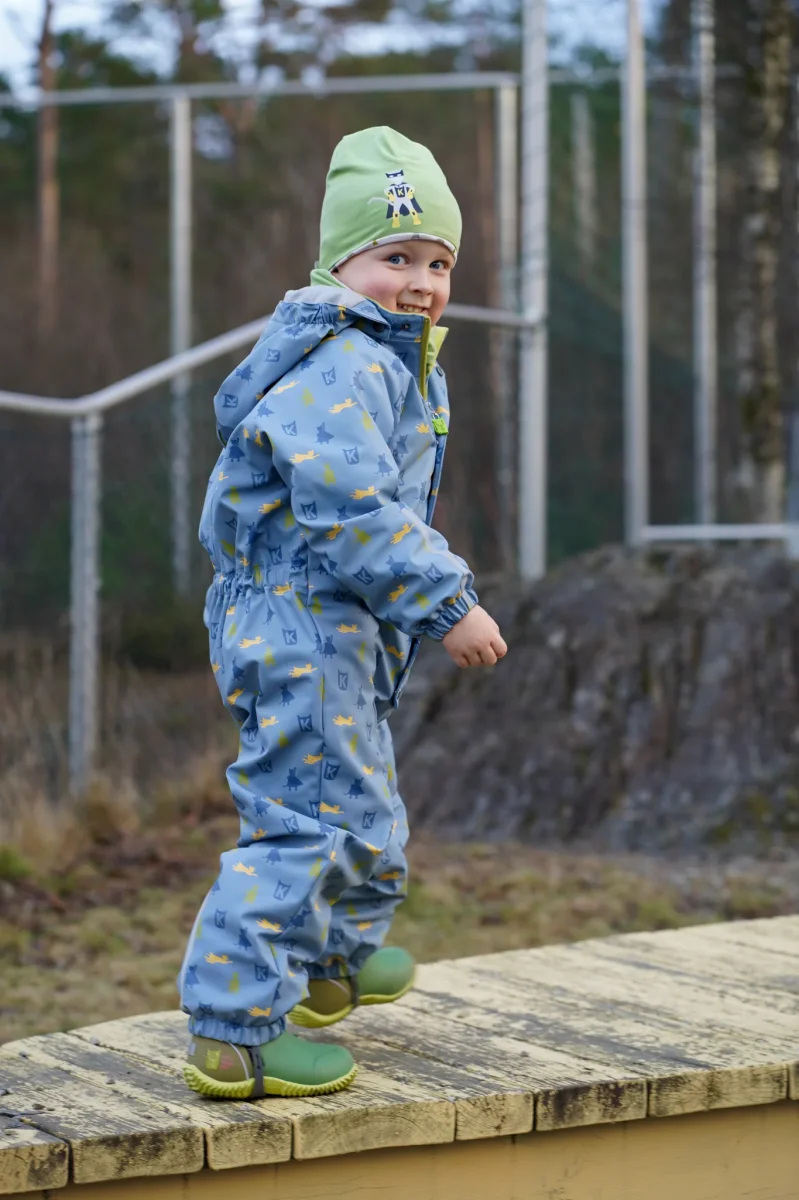 Kattnakken Heilårsregndress Hagl Mjuk Blå - Image 5