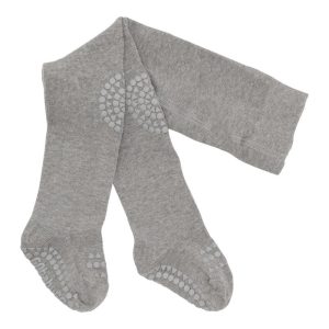 GoBabyGo Crawling tights Grey Melange