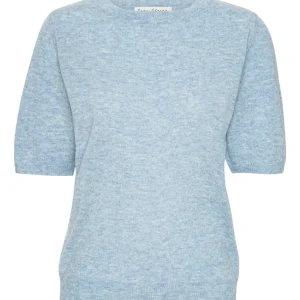 Marthe Shirt Cashmere Blend Light Blue Mel