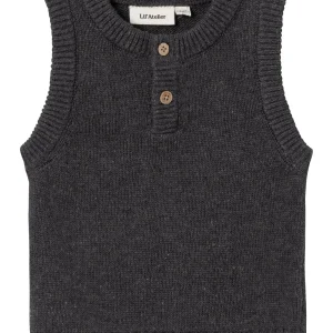 Lil Atelier Galto Knit Baby Vest Periscope