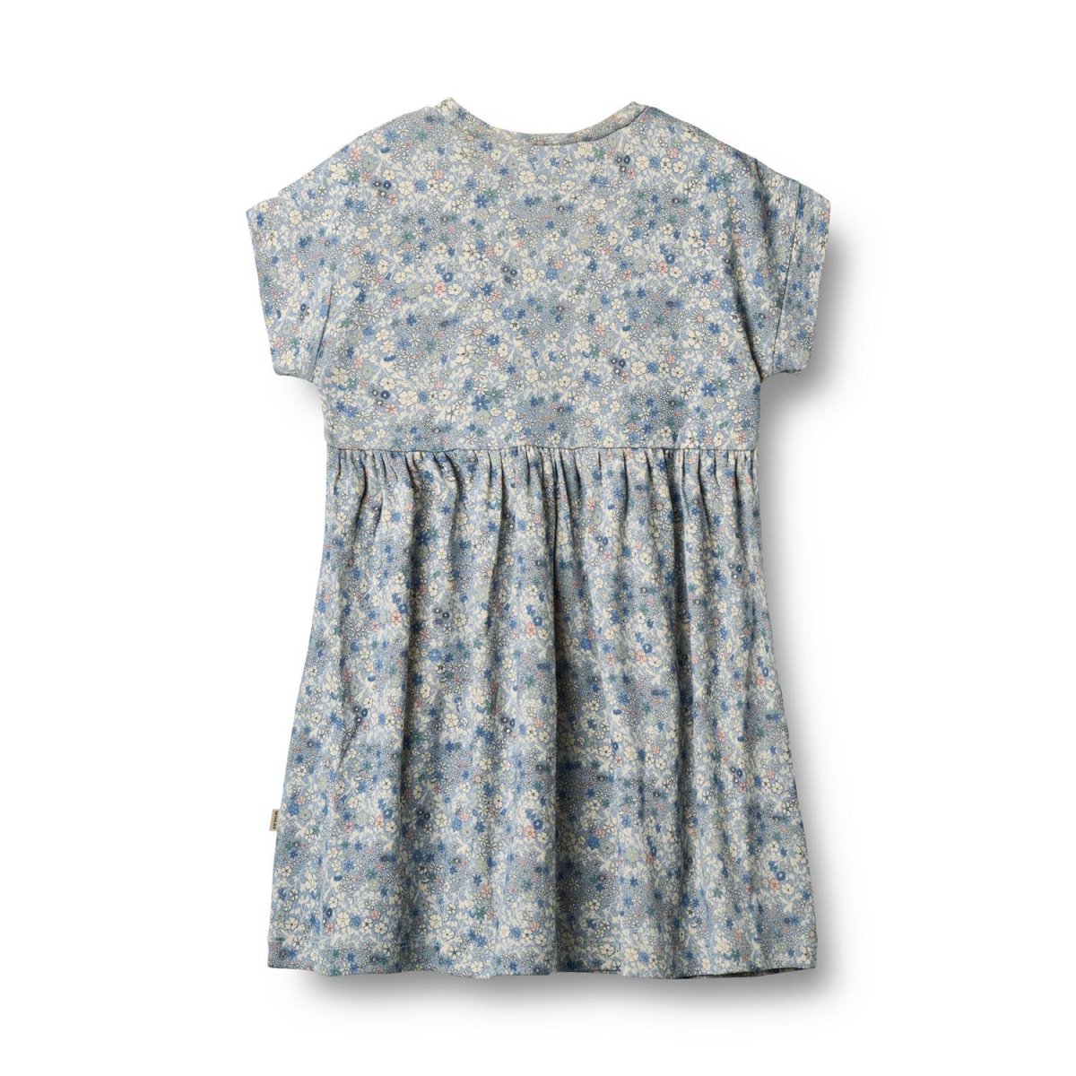 Wheat Jersey Dress S/S Emilie blue summer flowers - Image 3