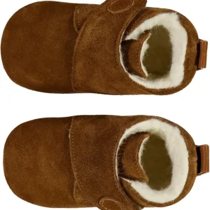 Wheat Angel Wool Indoor Shoe Cognac