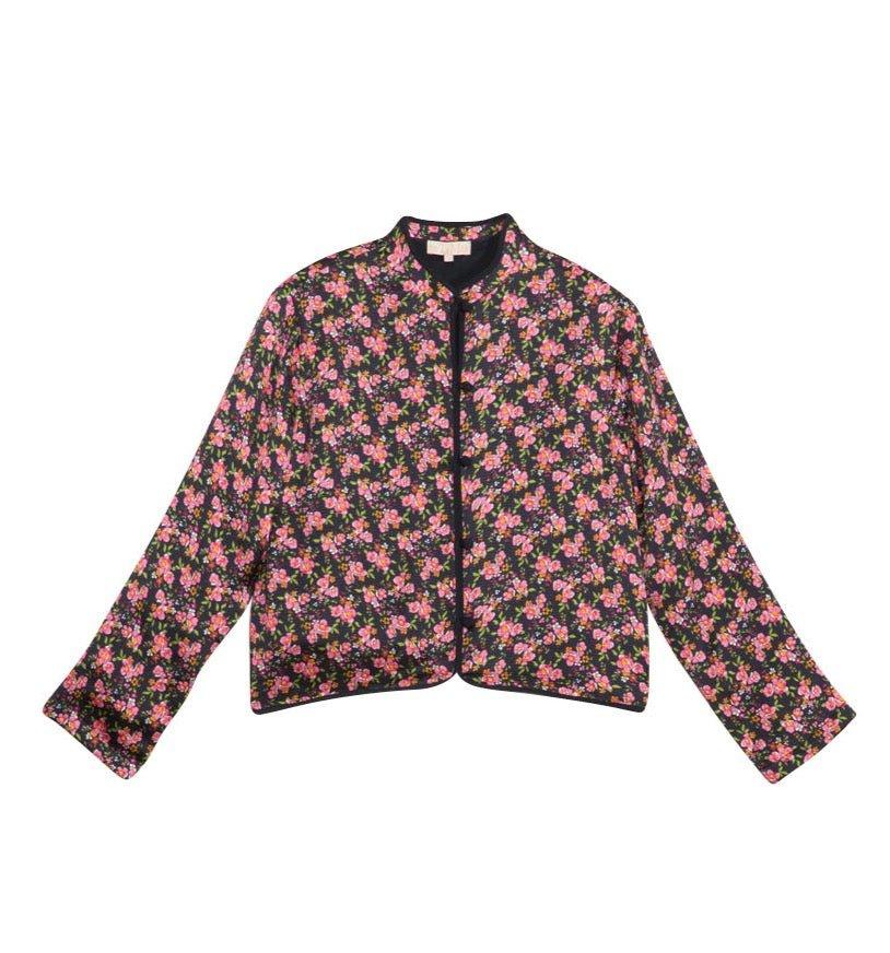 Bubble Satin Jacket Cherry Blossom