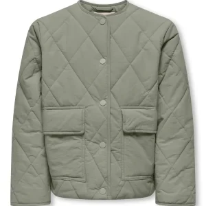 ROSALINA QUILTED JACKET Seagrass