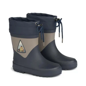 Wheat Thermo Rubber Boot Solid winter sky