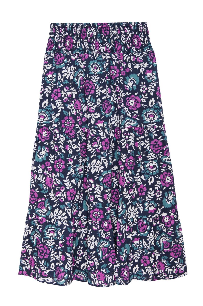 Edina Skirt Woodblock Floral - Image 6