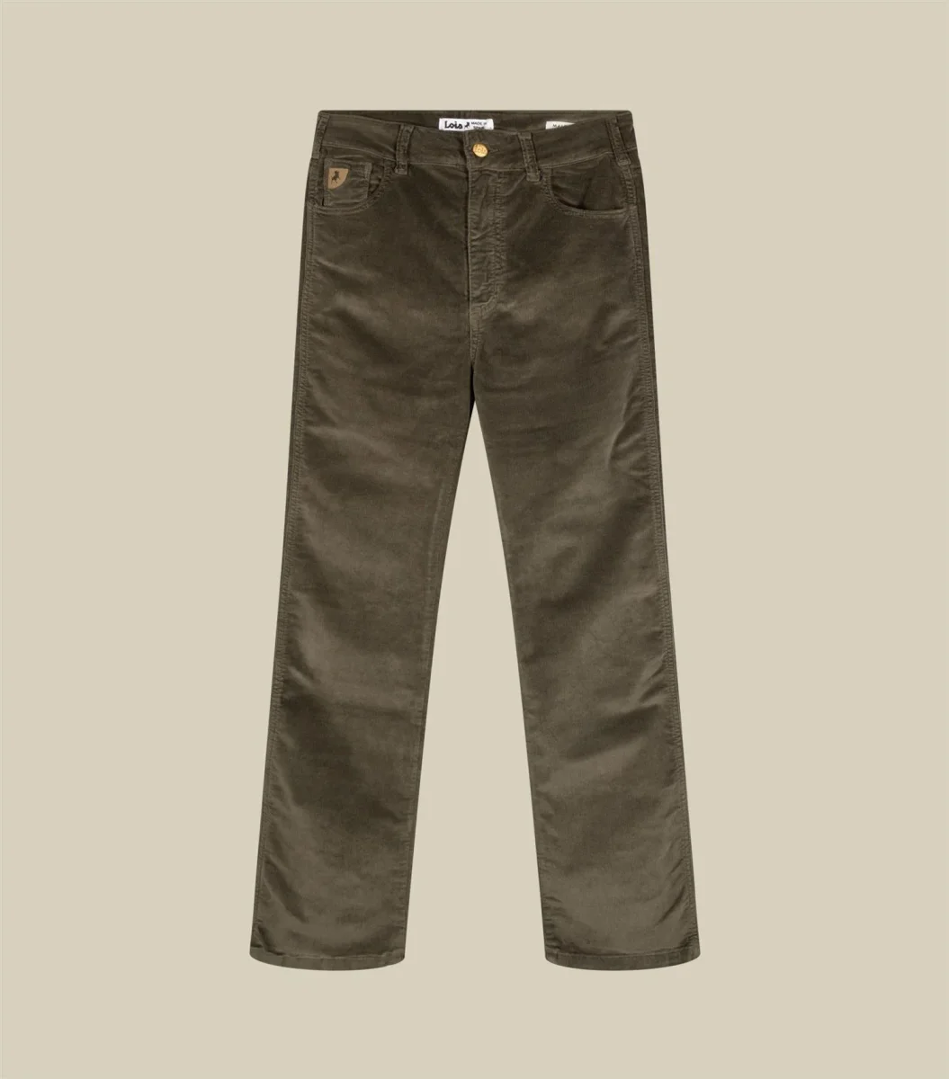 Malena Shiny Micro Military Olive - Image 6