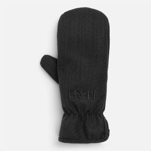 Mittens Black Tweed