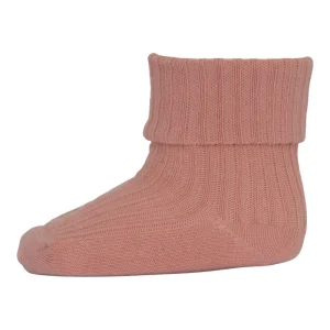 MP Cotton Socks Rib Rose Dawn