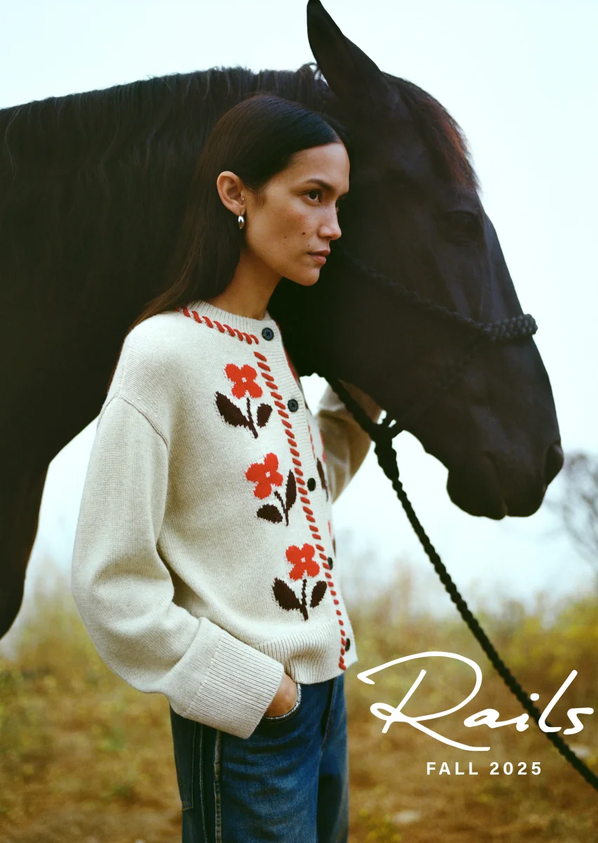 Mavie Cardigan Carmine Floral - Image 8